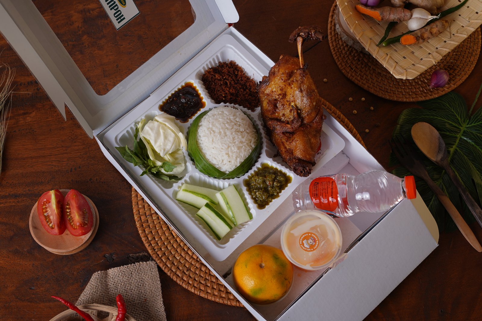 Nasi Bebek Goreng Cabe Ijo